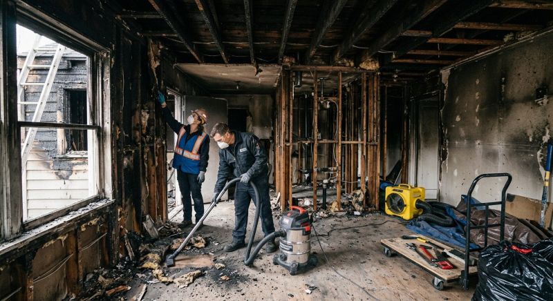 Commercial Fire Restoration in Scottsdale, AZ