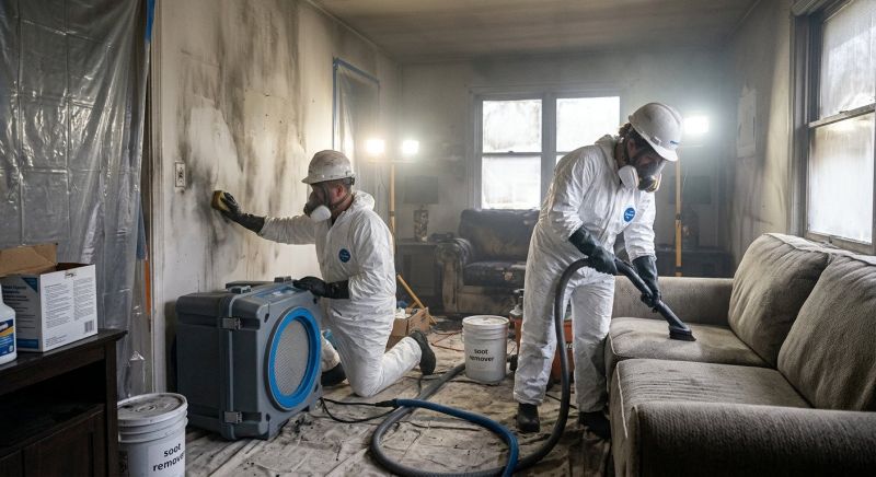 Smoke Damage Removal in Mesa, AZ
